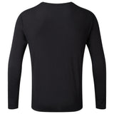 Ronhill Core Long Sleeve Men's Running Tee - Black/Bright White