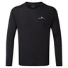 Ronhill Core Long Sleeve Men's Running Tee - Black/Bright White