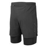 Ronhill Core Men's Twin Running Short  - Black