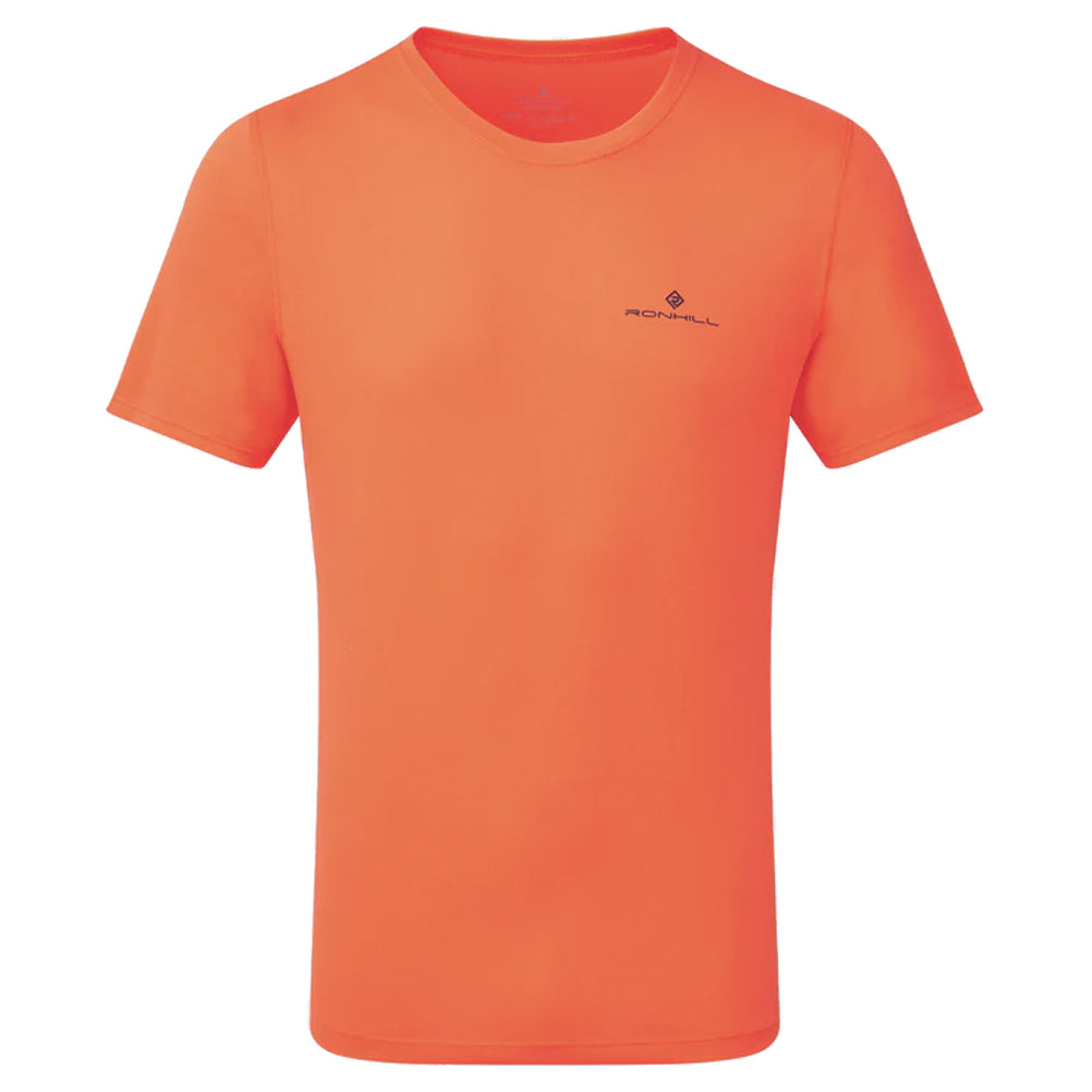 Ronhill Core Short Sleeve Men's Running Tee -  Fluo Orange/Legion