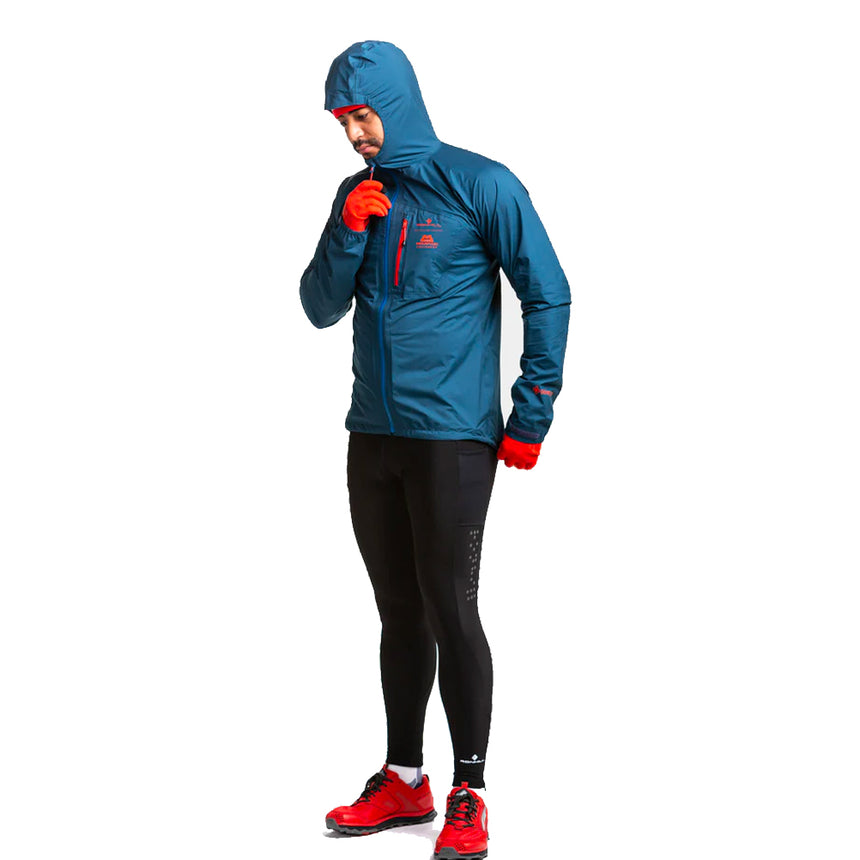 Ronhill Tech Gore-Tex® Mercurial Men's Running Jacket - Admiral/Flame