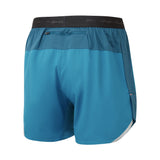 Ronhill Tech 5inch Men's Running Short - Petrol/Fluo Orange