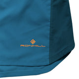 Ronhill Tech 5inch Men's Running Short - Petrol/Fluo Orange