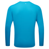 Ronhill Tech Long Sleeve Men's Running Tee - Kingfisher/Sunray