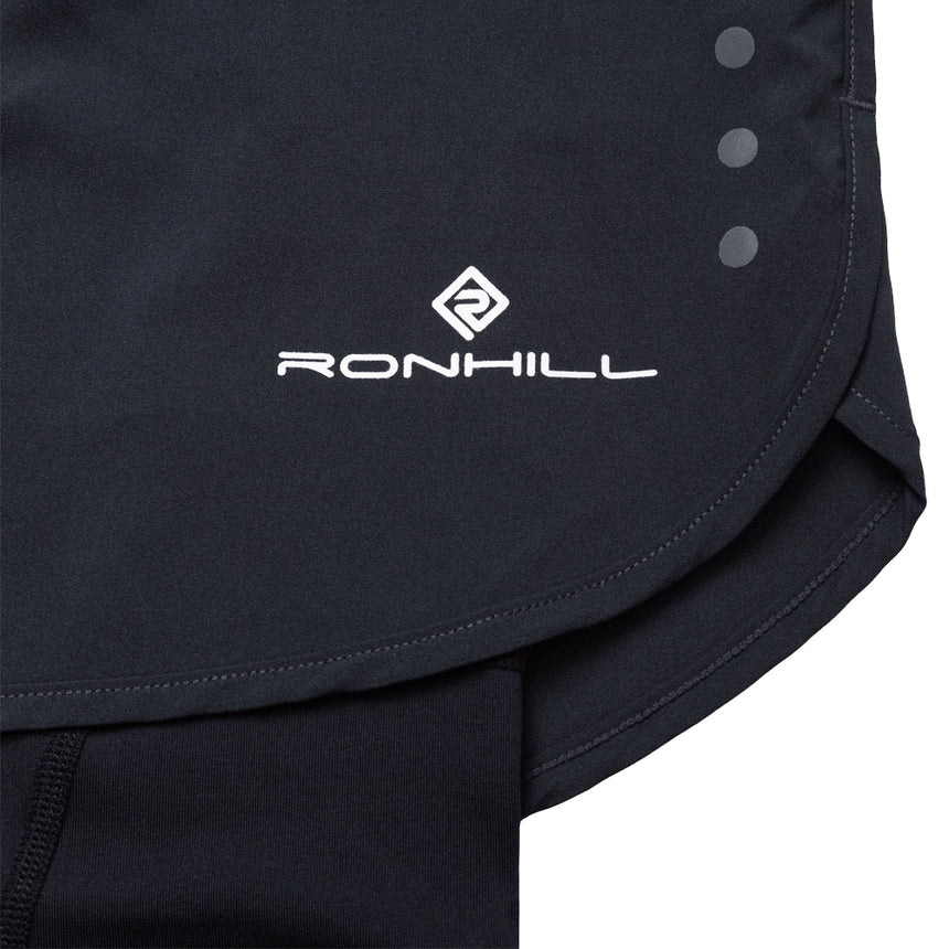 Ronhill Core Twin Women's Running Short - All Black