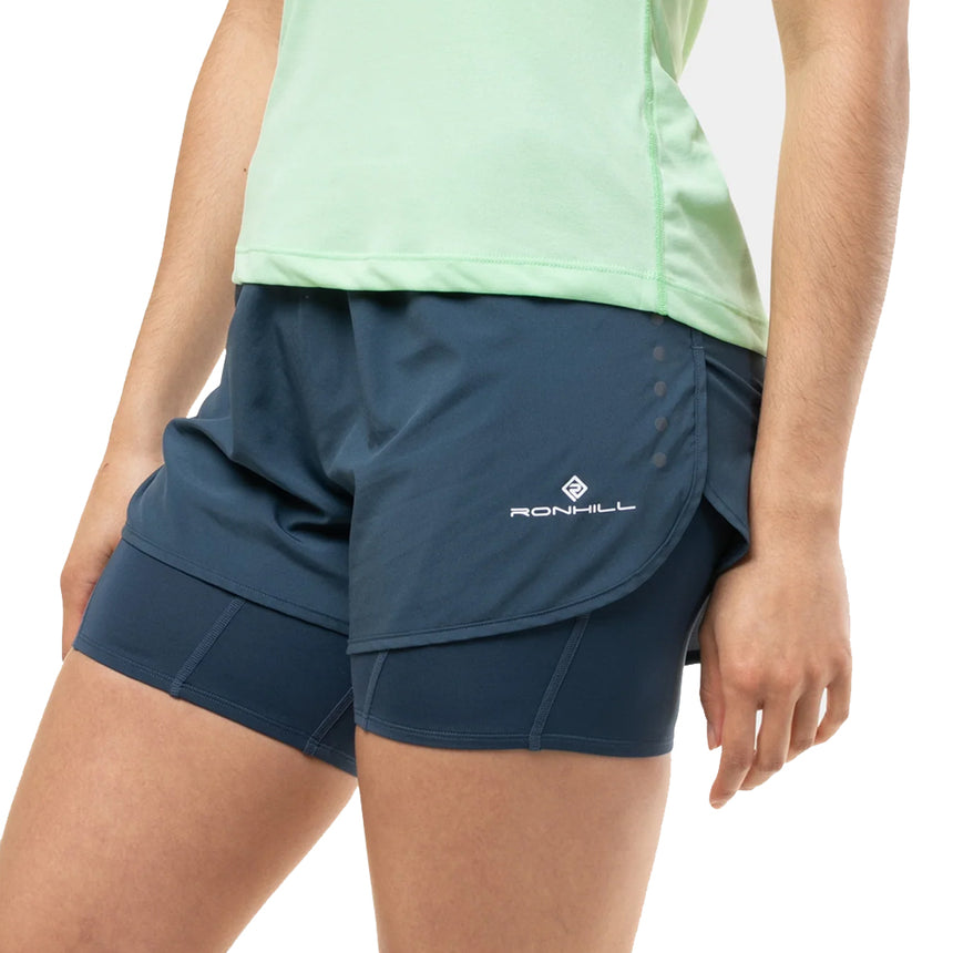 Ronhill womens Core Twin Short 0078255 1308 front model