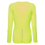 Ronhill Tech Afterhours Long Sleeve Women's Running Tee - Fluo Yellow