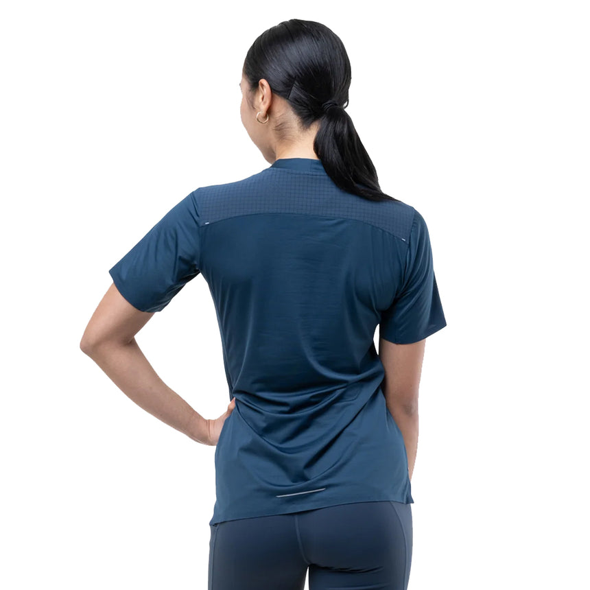 Ronhill Women's Teck All Terrain Short Sleeve Tee Back Model