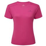 Ronhill Tech Short Sleeve Women's Running Tee - Exuberance/ClassicBlue