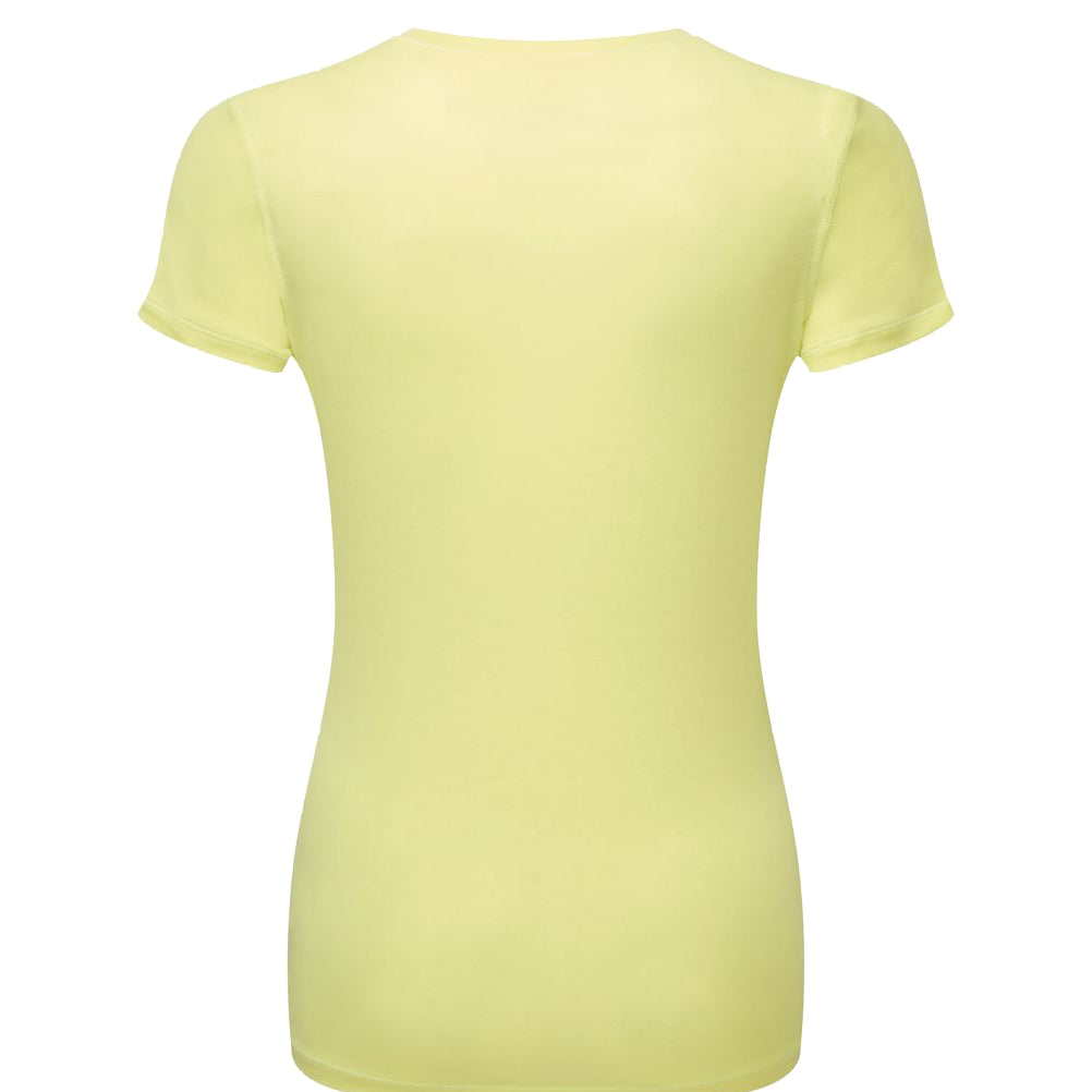 Ronhill Tech Tencel Short Sleeve Women's Running Tee - Zest Marl/Elec Blue