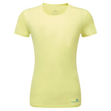 Ronhill Tech Tencel Short Sleeve Women's Running Tee - Zest Marl/Elec Blue