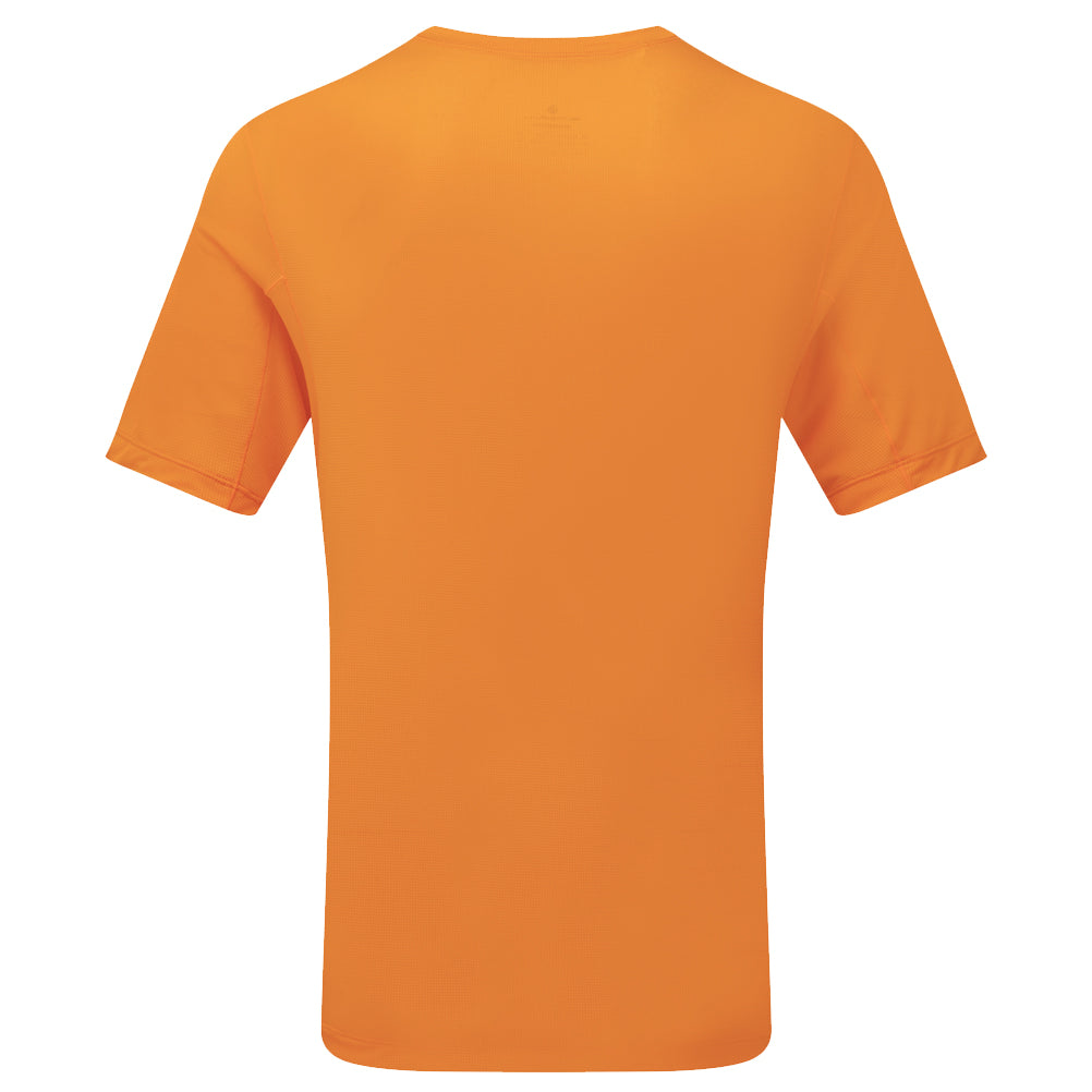 Ronhill Tech Short Sleeve Men's Running Tee - Tangelo/Black