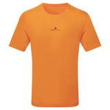 Ronhill Tech Short Sleeve Men's Running Tee - Tangelo/Black