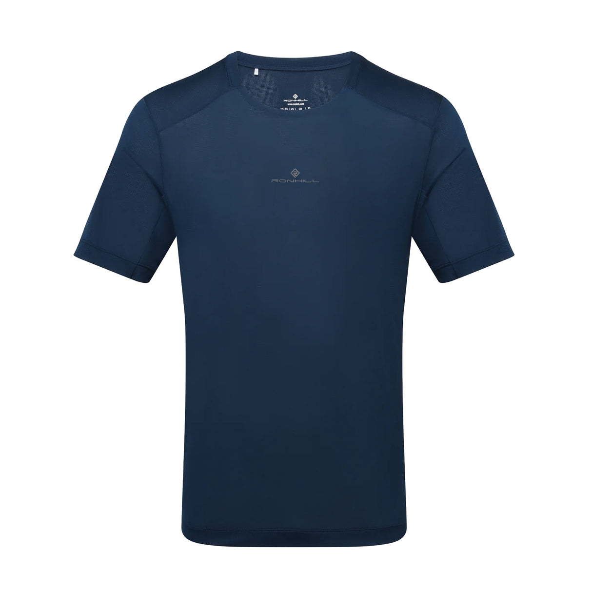 Ronhill Tech Short Sleeve Men's Running Tee - Dark Navy/Oxide