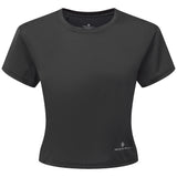 Ronhill Tech Breathe Short Sleeve Women's Running Tee - All Black