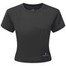 Ronhill Tech Breathe Short Sleeve Women's Running Tee - All Black