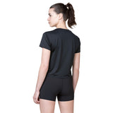 Ronhill Tech Breathe Short Sleeve Women's Running Tee - All Black