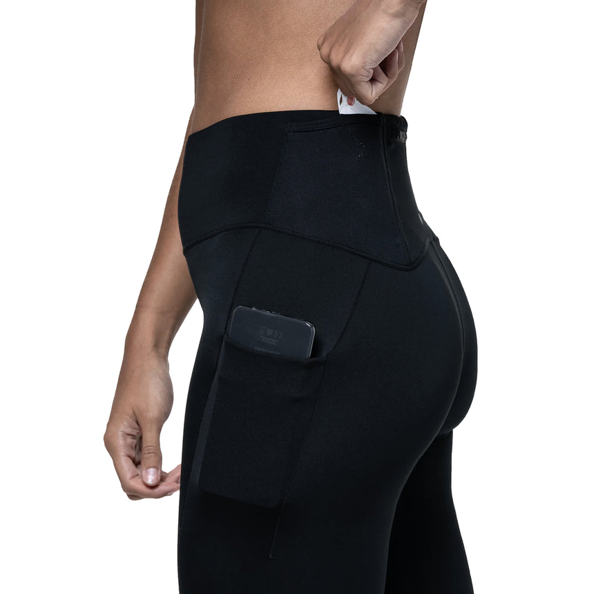 ronhill womens tech paragon tight 7619 009 side pocket