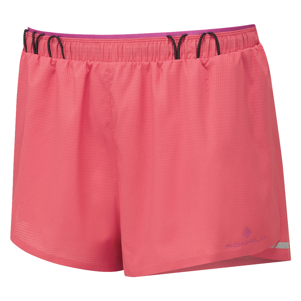Ronhill Tech Race Women's Running Short - Sunset/Razzmatazz