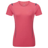 Ronhill Tech Race Short Sleeve Women's Running Tee - Sunset/Razzmatazz