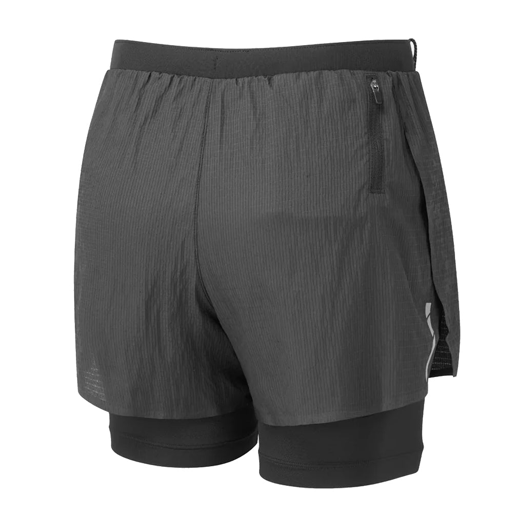 Ronhill Tech Race Twin Women's Running Short - All Black
