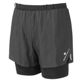 Ronhill Tech Race Twin Women's Running Short - All Black