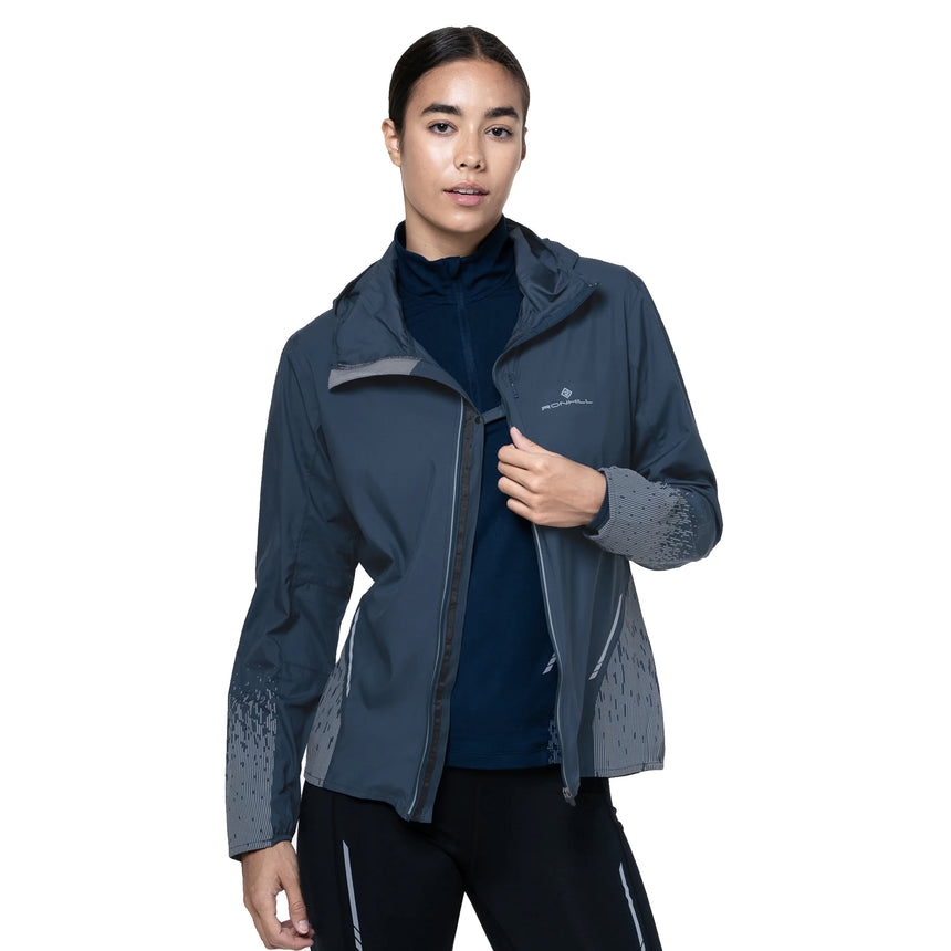 ronhill womens tech reflect jkt 8305 1305 front model zip