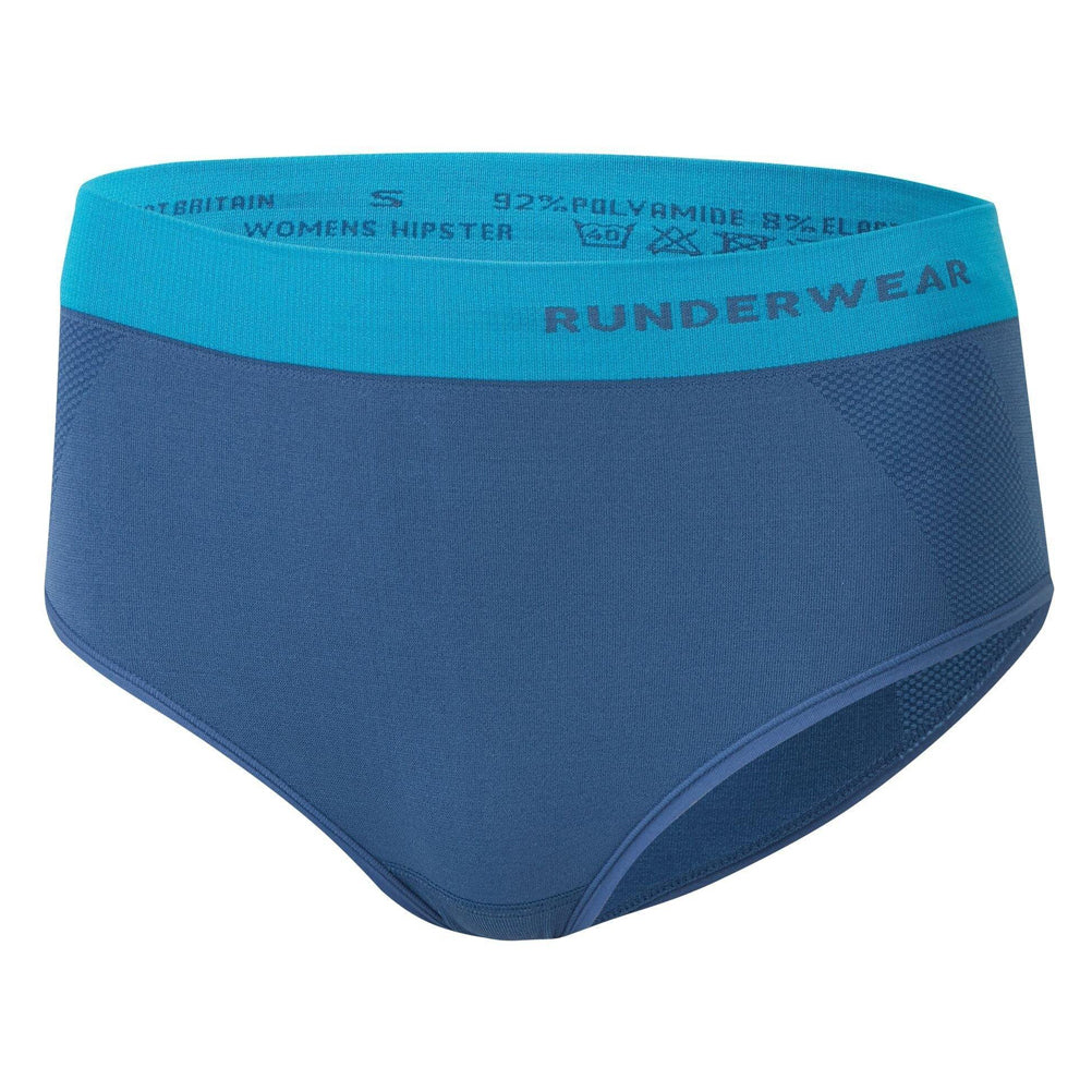 runderwear-womens-hipster-blue-front
