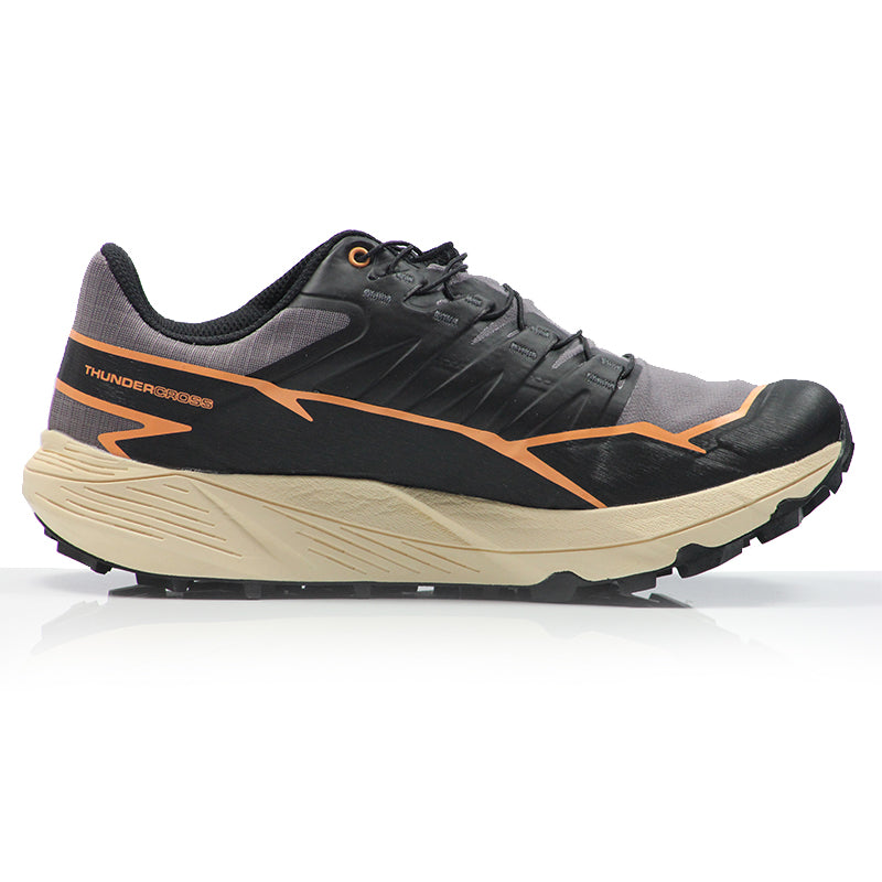 Salomon Thundercross Gore-Tex Women's Trail Shoe - Shark/Black/Papaya