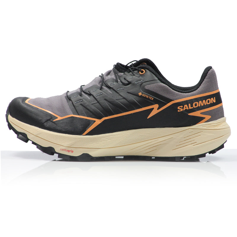 Salomon Thundercross Gore-Tex Women's Trail Shoe - Shark/Black/Papaya
