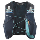 Salomon Active Skin 4 Set -Tahitian Tide/Carbon/Peacock Blue