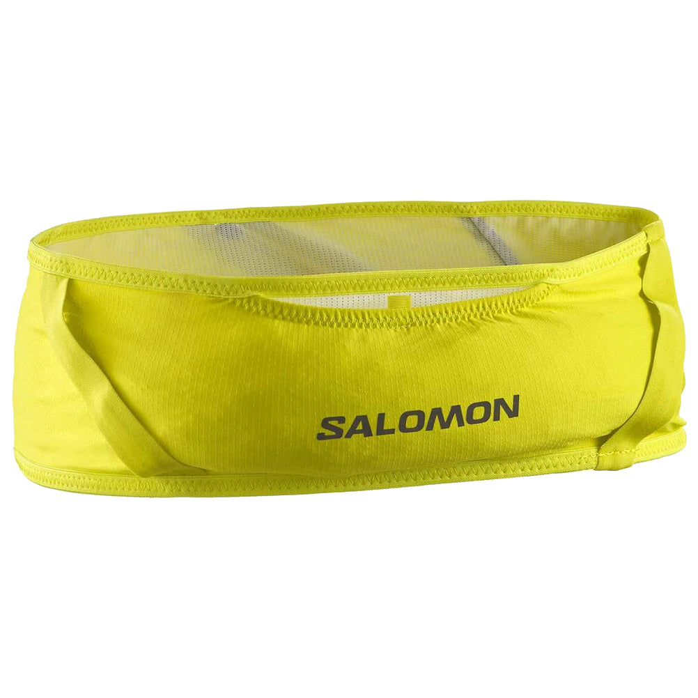 Salomon Unisex Pulse Running Belt - Sulphur Spring/Glacier Gray