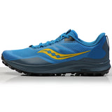 Saucony Peregrine 12 Men's Trail Shoe - Ocean/Black