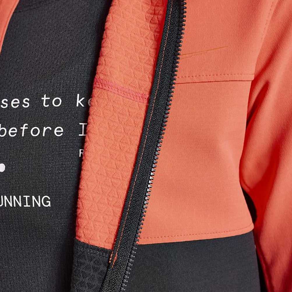 Saucony Bluster Women's Running Jacket - ViziRed