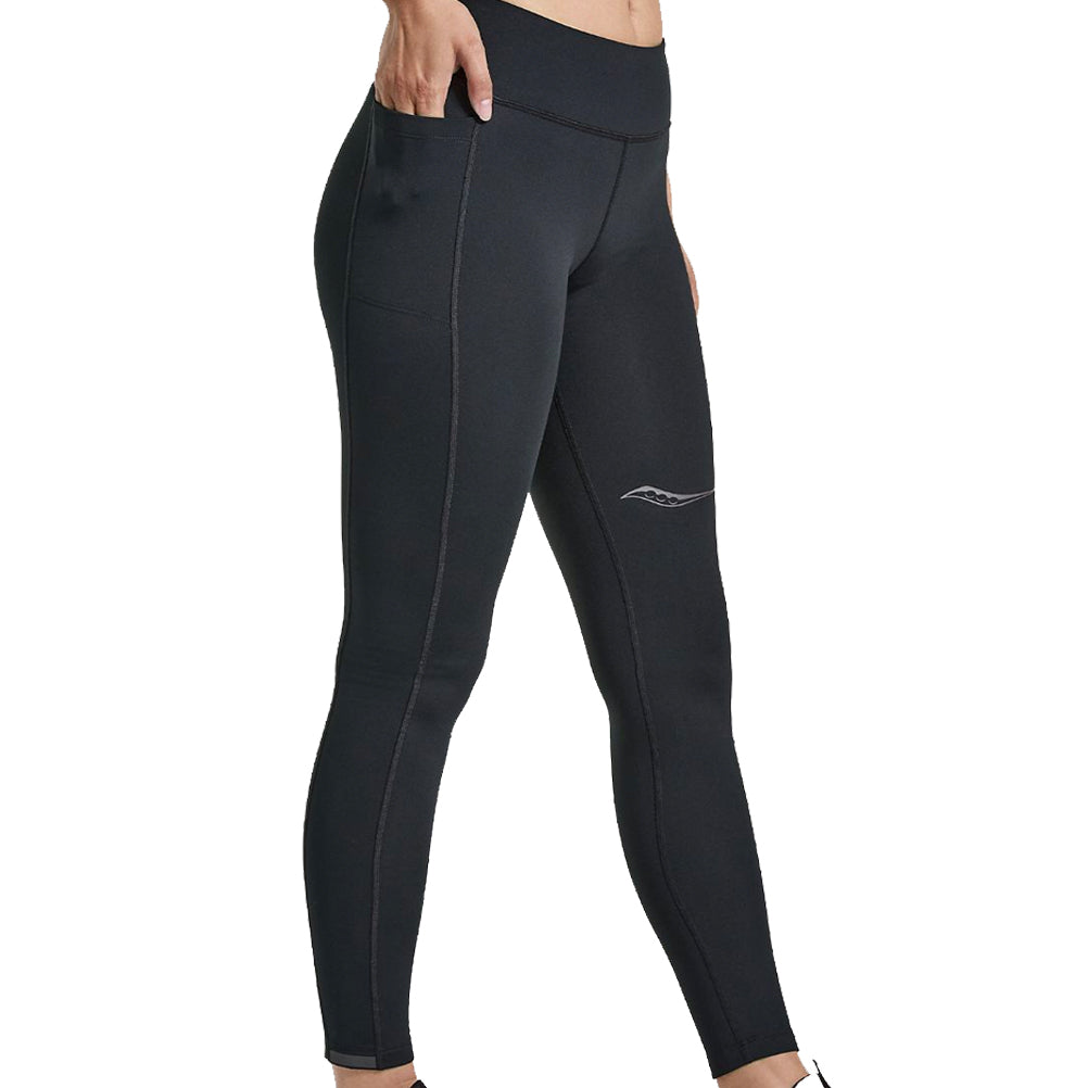 Saucony Solstice Women's Running Tight - Black