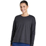 Saucony Sunday Women's Layer Running Tee - Black Heather