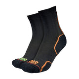 1000 Mile Trail Men's Running Socks Twin Pack - Black