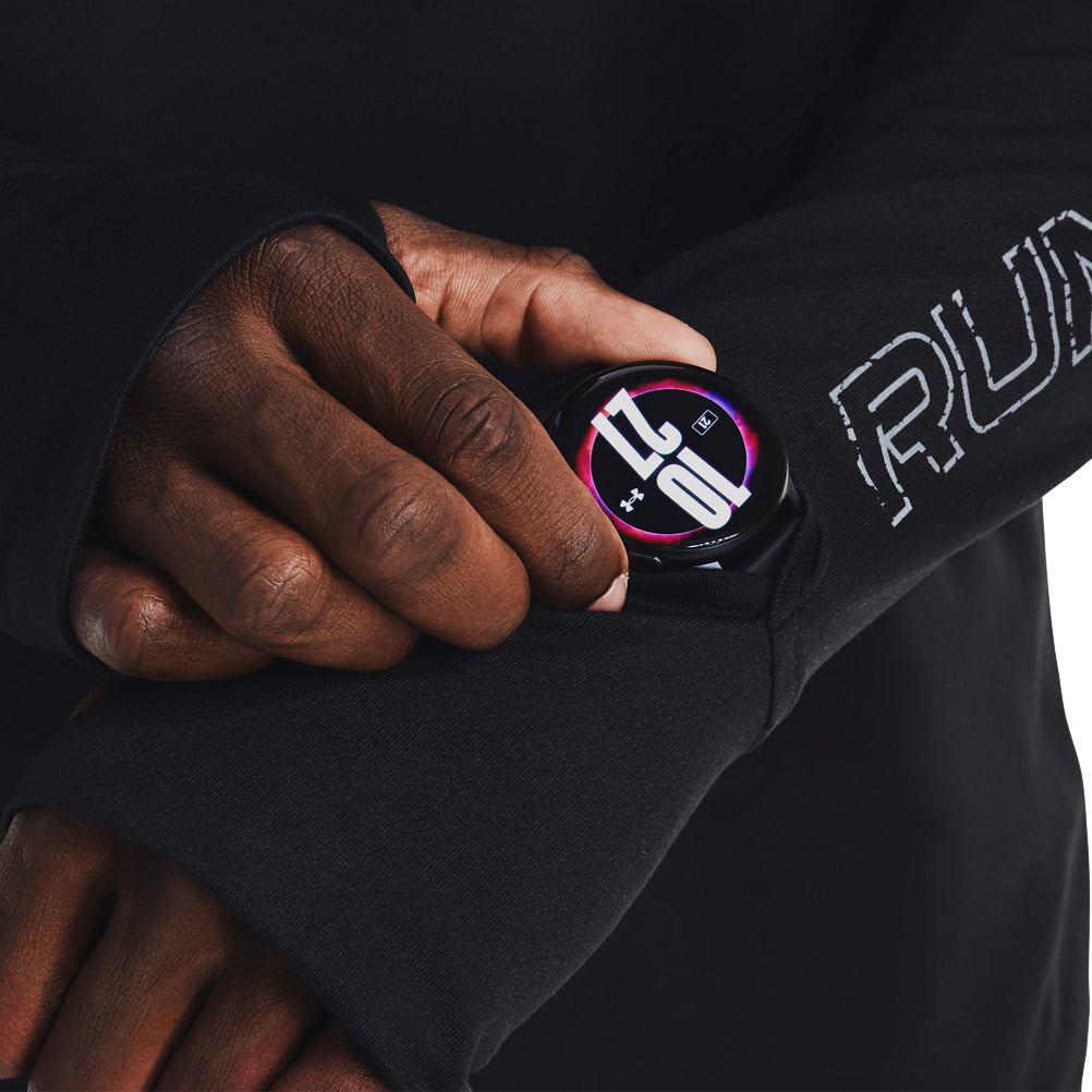 Under Armour OutRun The Cold Long Sleeve Men's Running Top - Black/Reflective