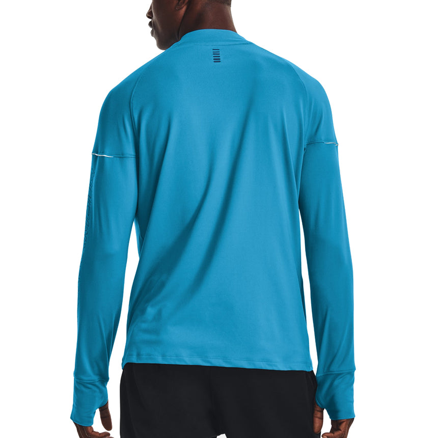 Under Armour OutRun The Cold Long Sleeve Men's Running Top - Capri/Petrol Blue