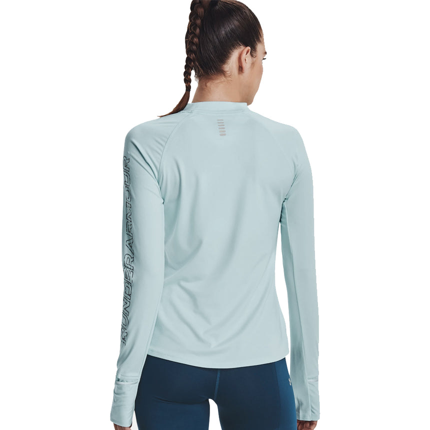 Under Armour Launch Long Sleeve Women's Running Top - Black/Reflective