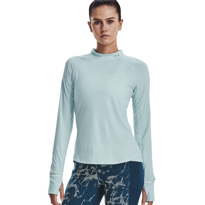 Under Armour Launch Long Sleeve Women's Running Top - Black/Reflective