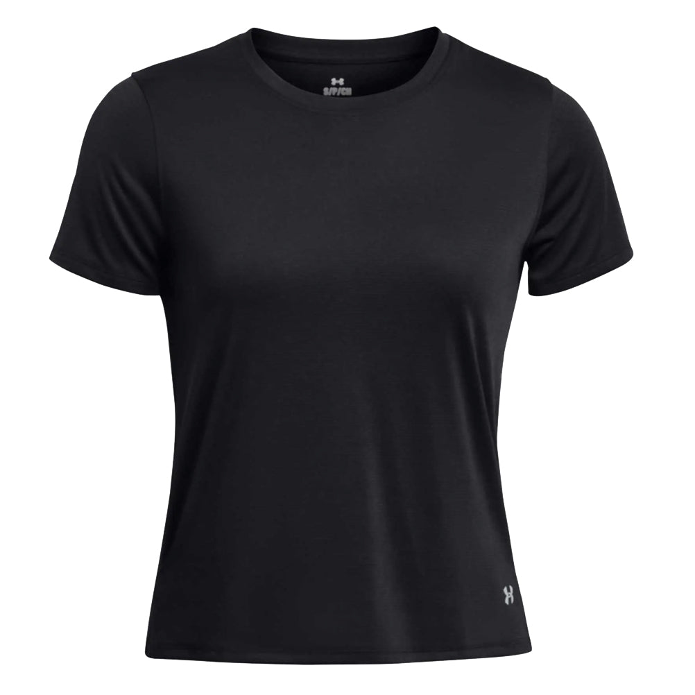 Under Armour Streaker Short Sleeve Women's Running Tee - Black/Reflective