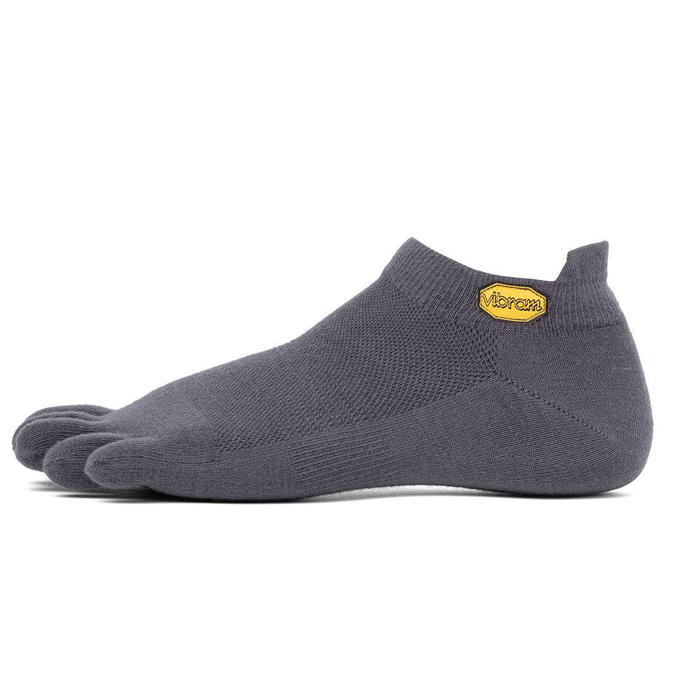 Vibram Five Toe Athletic No Show Sock - Dark Grey