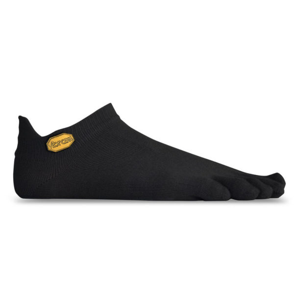 Vibram Five Toe Athletic No Show Sock - Black - Image 2