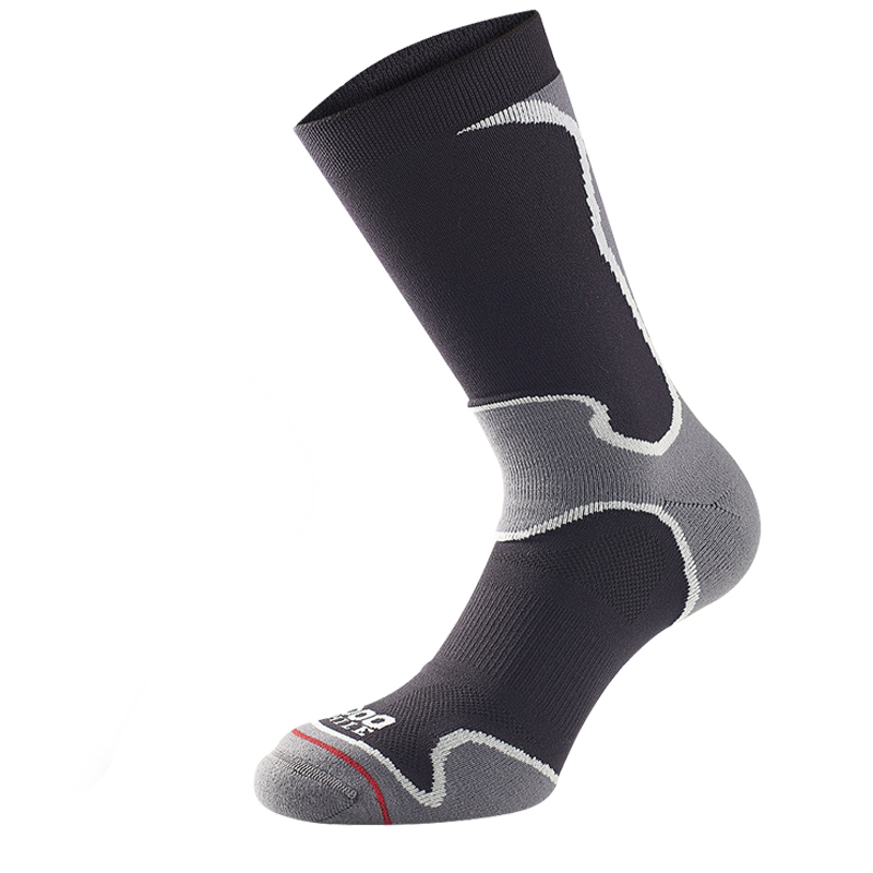 1000 Mile Fusion Men's Running Sock - Black | The Running Outlet