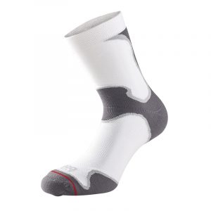 000-Mile Fusion Running Sock White