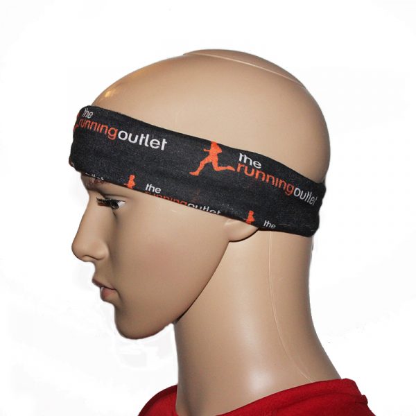 The Running Outlet Neck Gaiter Bandanna On Dummy Side View