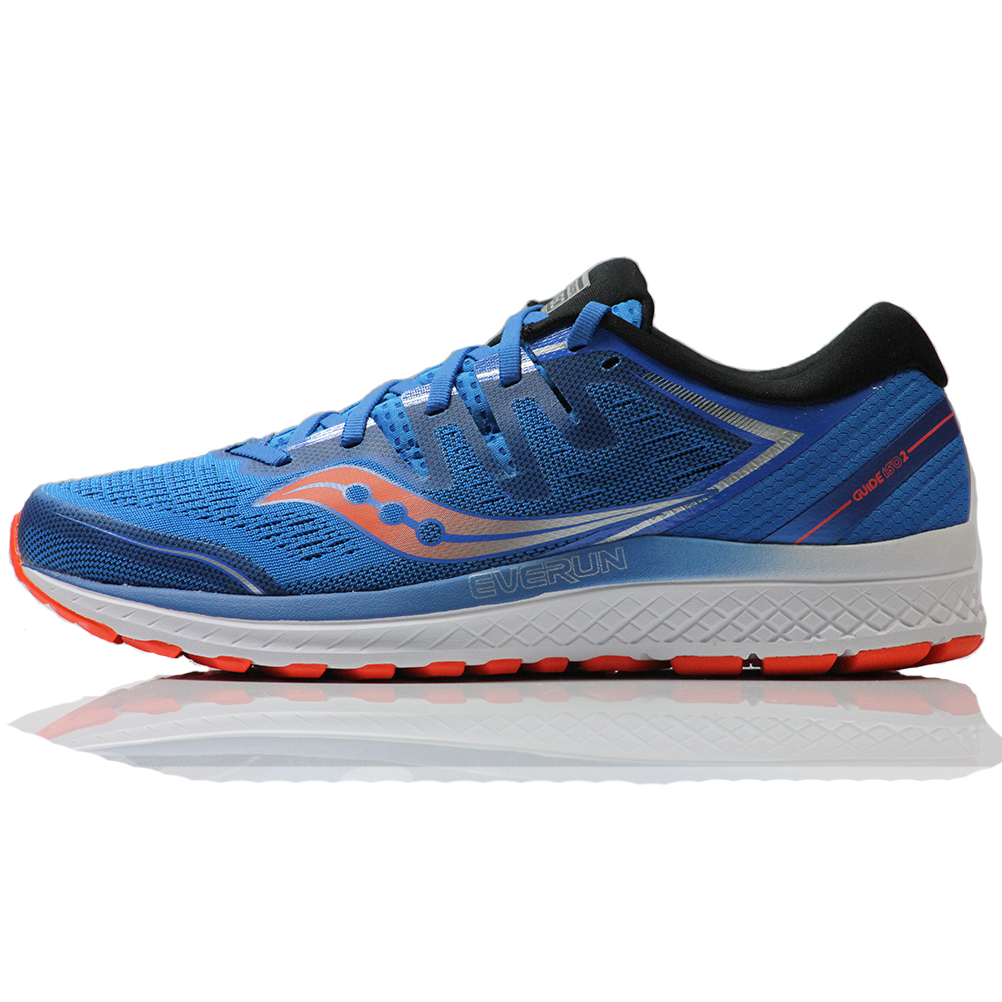 Saucony Guide ISO 2 Men's Running Shoe - Blue Orange | The Running Outlet