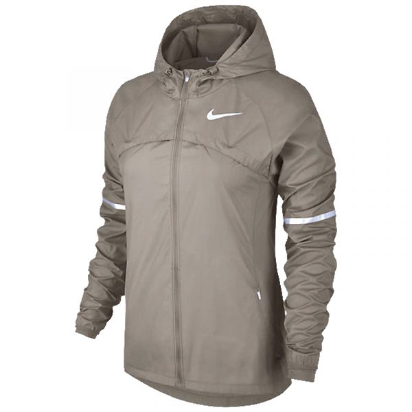 Nike Shield Hooded Women's Running Jacket Front View