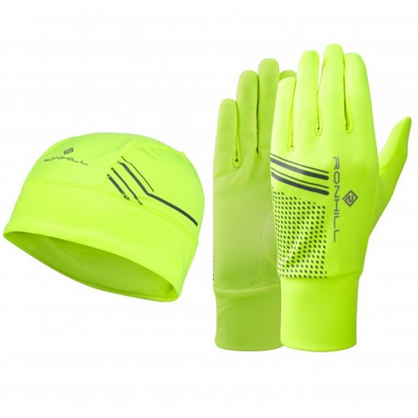 Ronhill Beanie and Glove Set Front
